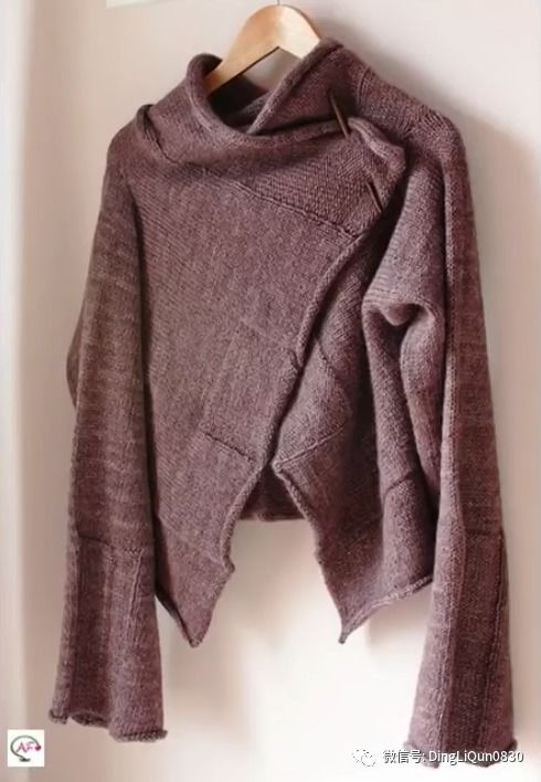 針織作品 90款創(chuàng)意服裝配飾,太好看了 上集