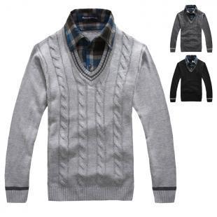 供應(yīng)春秋男士襯衫領(lǐng)毛衣假兩件麻花針織_服裝服飾_世界工廠網(wǎng)中國產(chǎn)品信息庫