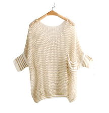 2012秋冬風尚 金線稀疏針織套頭衫，勾勒個性大氣之美